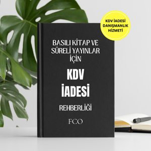 BASILI KİTAP VE SÜRELİ YAYINLAR İÇİN KDV İADE HİZMETİ